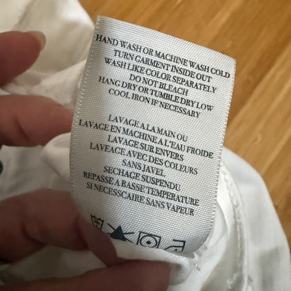 Vince White Skinny Jeans Womens 28 Designer Denim USA - Picture 5 of 9